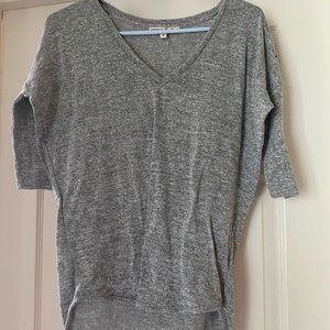 Gray Vneck T-shirt
